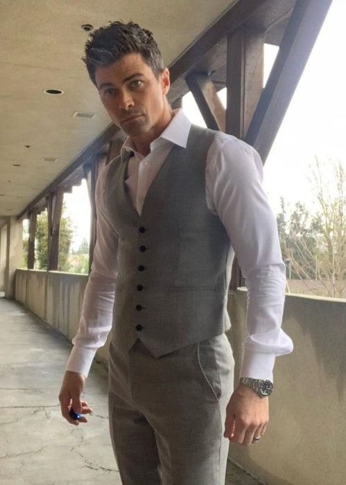 Matt Cohen in February 2021 loving his suit