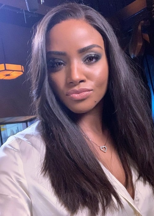 Meagan Tandy as seen in a selfie that was taken in November 2020