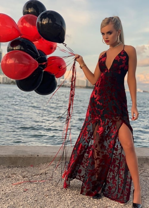 Mia Diaz as seen in a picture that was taken in Miami, Florida, in December 2018