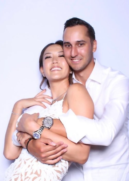 Michelle Wie and Jonnie West, as seen in August 2019