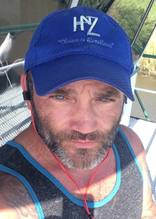 Russell Hantz in an Instagram selfie from July 2015