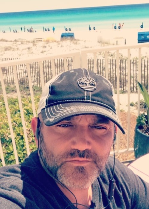 Russell Hantz in an Instagram selfie from March 2018