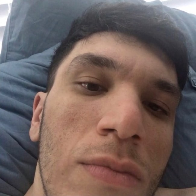 Trainwreckstv as seen in a selfie that was taken in November 2020