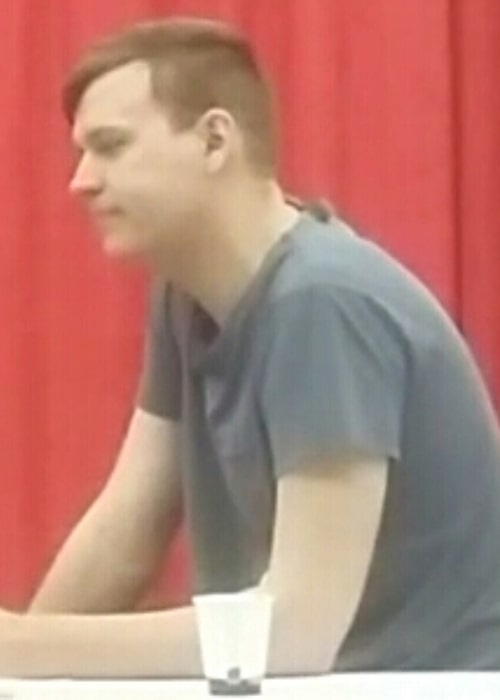 Aaron Dismuke pictured at the 2019 Montreal Comiccon