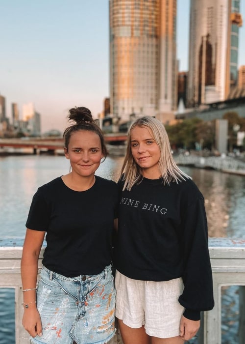 Amelia Kerr and Jess Kerr, as seen in August 2020