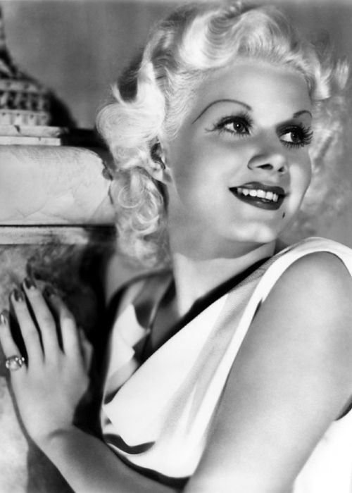 American actress Jean Harlow