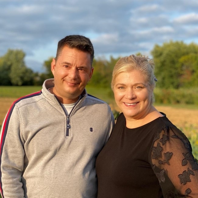 Ann Colin and Robert Colin as seen in an Instagram post in December 2020