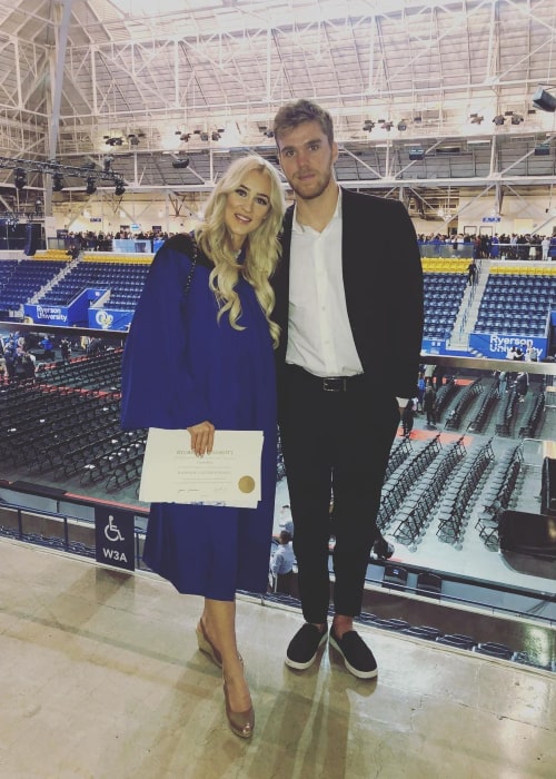 Connor McDavid and Lauren Kyle, as seen in June 2019