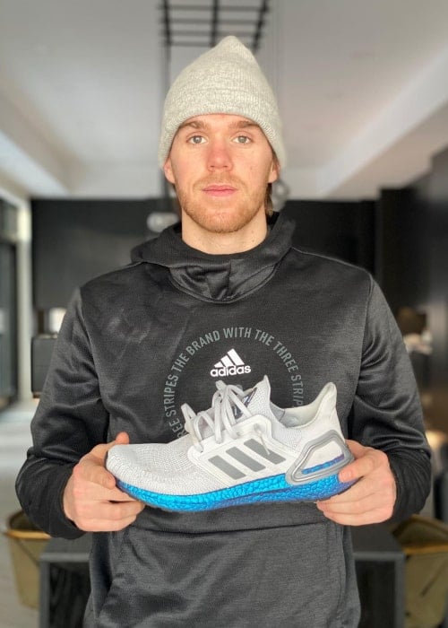 Connor McDavid as seen in an Instagram Post in February 2020