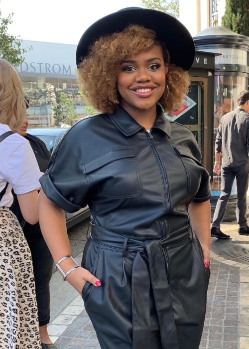 Dara Reneé as seen in a picture that was taken at The Grove LA in November 2019