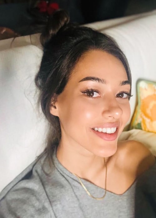 Dilan Çiçek Deniz as seen in a selfie that was taken in October 2019
