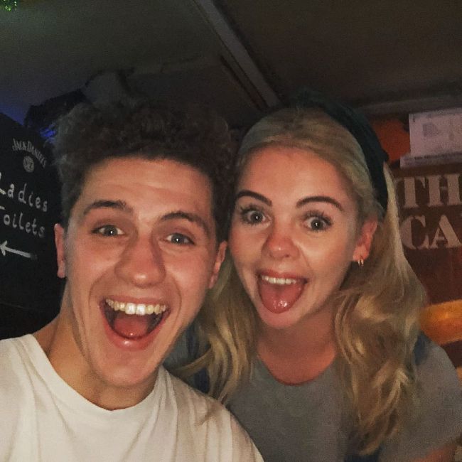 Dylan as seen with Saoirse-Monica Jackson in 2020