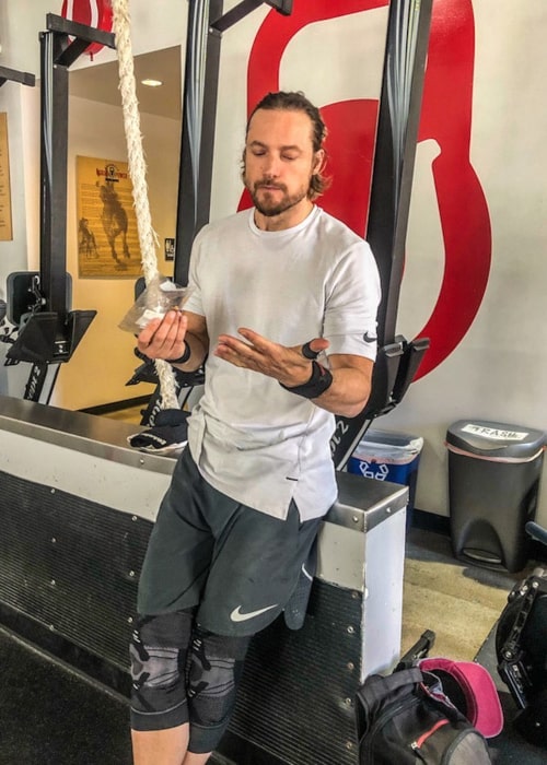 Gabriel Aubry as seen in an Instagram Post in October 2019