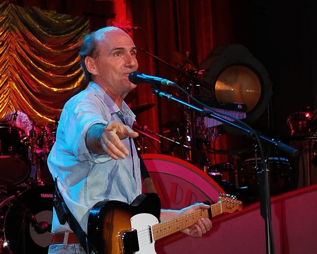 James Taylor opening the holiday weekend with concerts on July 3rd and 4th at Tanglewood in Lenox, Massachusetts in 2008