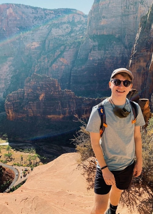 Joe Serafini at Zion National Park in September 2020