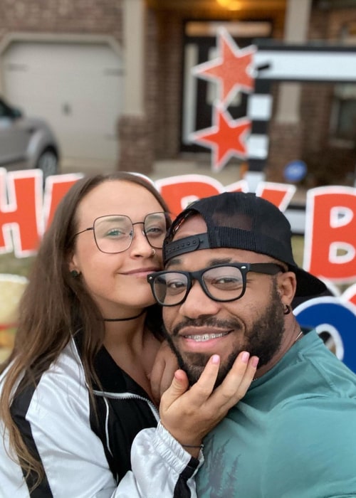 Jordynne Grace and Jonathan Gresham, as seen in March 2021