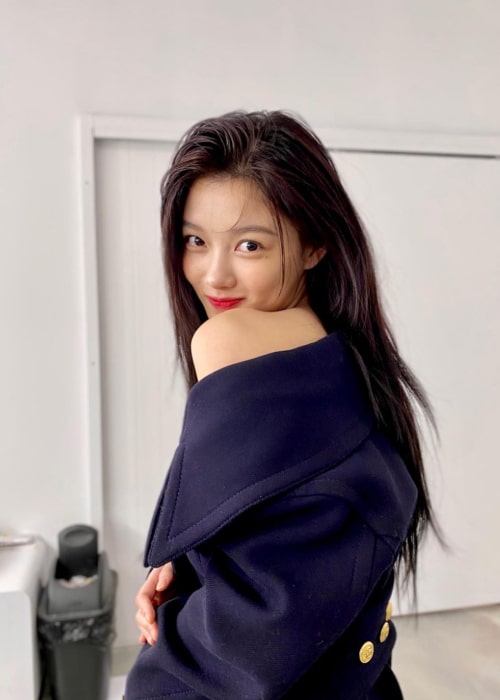 Kim Yoo-jung as seen in an Instagram Post in November 2020