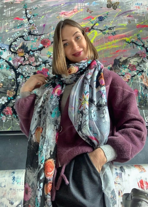 Ludmilla Radchenko as seen in an Instagram Post in January 2021