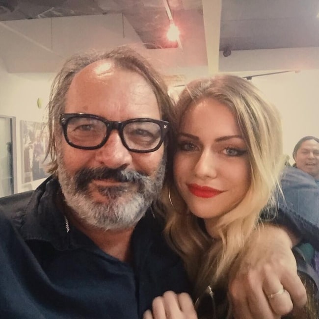 Maddie Phillips as seen in a selfie that was taken with actor Philip Granger in September 2017