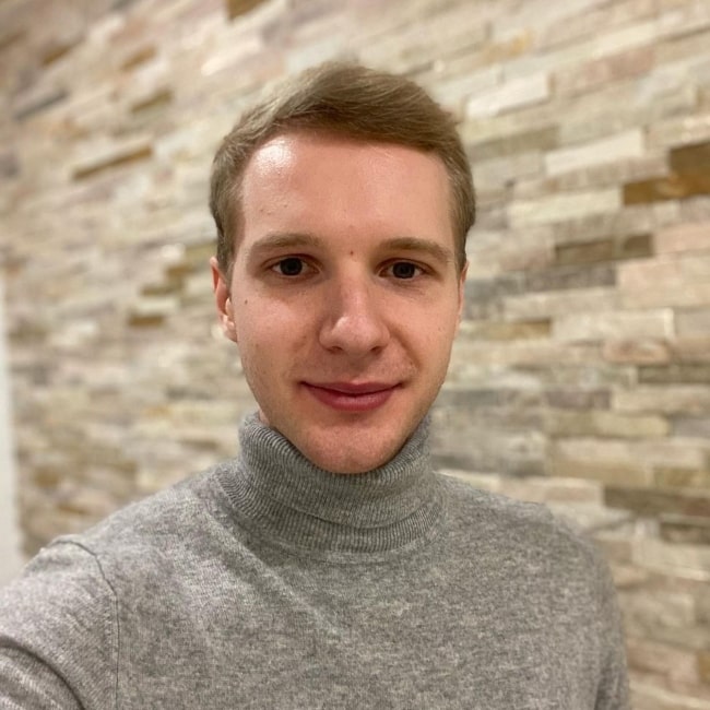 Marcin Jankowski as seen in a selfie that was taken in December 2020