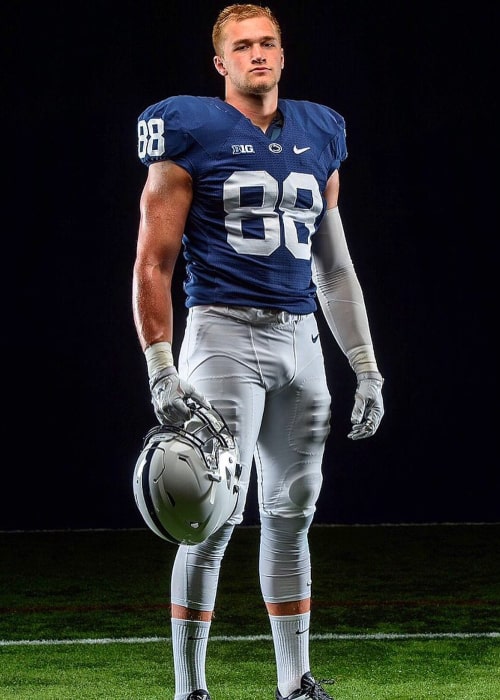 Mike Gesicki as seen in an Instagram Post in August 2016