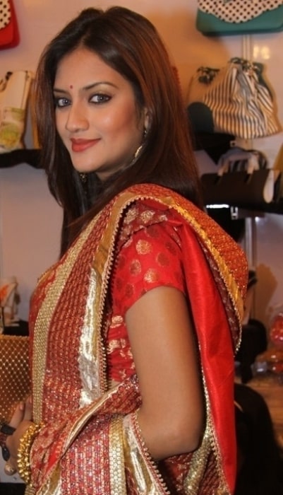 Nusrat Jahan as seen at FIERAA, a fashion and lifestyle exhibition, held at Sapphire Banquet 2, Calcutta in October 2013