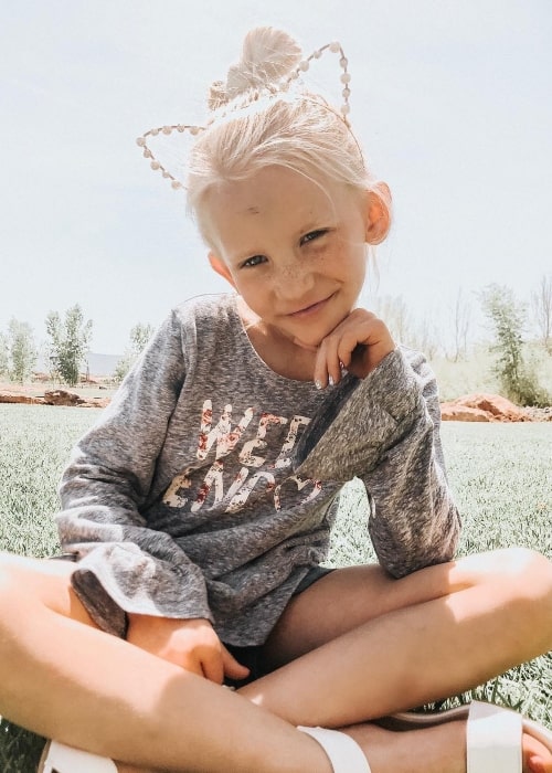 PresLee Grace Nelson as seen in a picture that was taken in April 2019