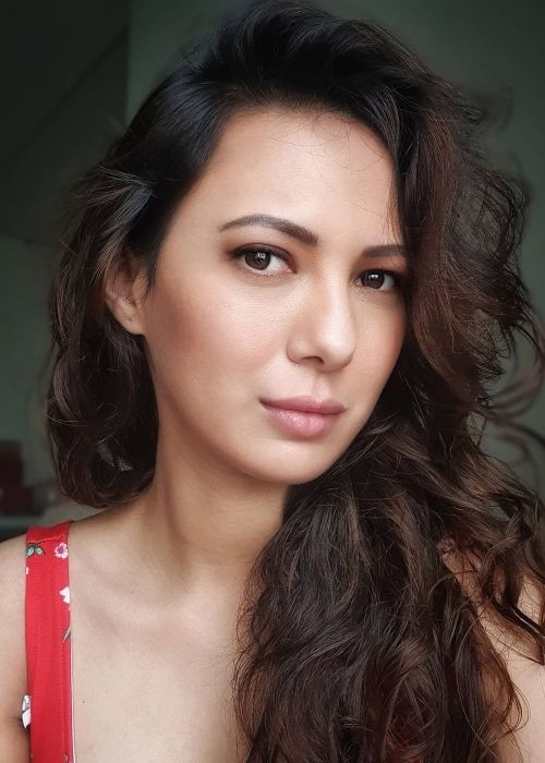 Rochelle Rao as seen in an Instagram selfie in December 2020