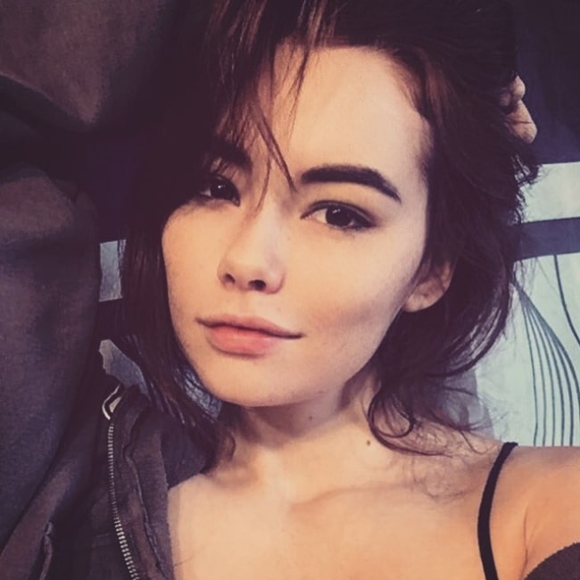 Sabrina Lynn as seen in a selfie that was taken in December 2016
