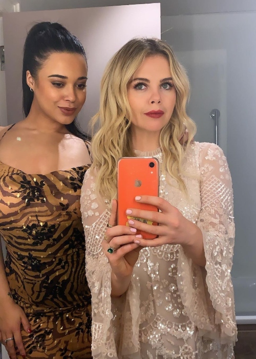 Saoirse-Monica Jackson and Alisha Belgrave as seen in 2019