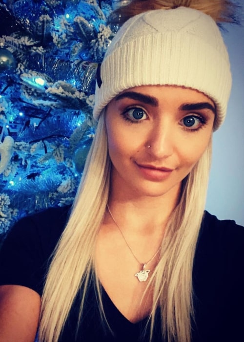 Xia Brookside as seen in a selfie that was taken in December 2020