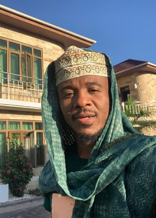 Ali Kiba as seen in a selfie that was taken in May 2020