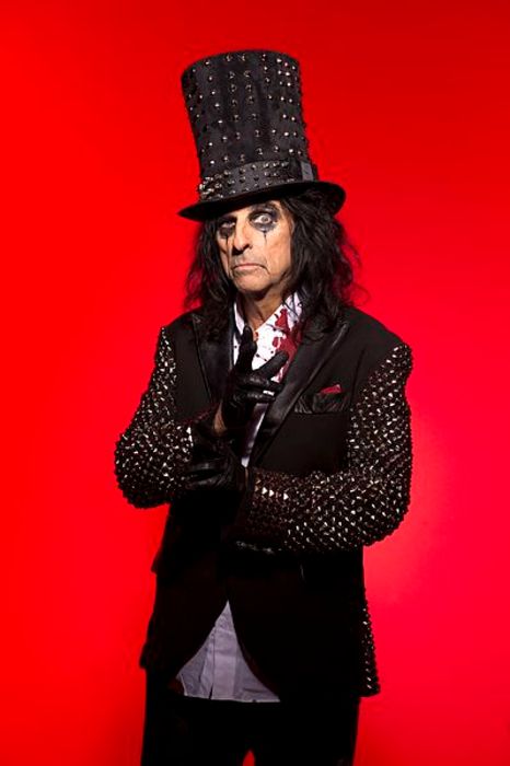 Alice Cooper as seen posing for a picture in 2011