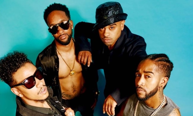 B2K (Band) as seen in a picture that was taken for Vibe Magazine in April 2021