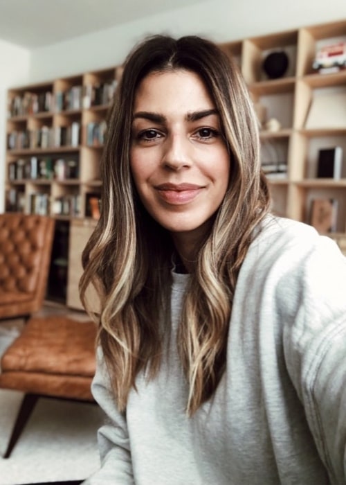 Brooke Fraser as seen in a selfie that was taken in February 2021