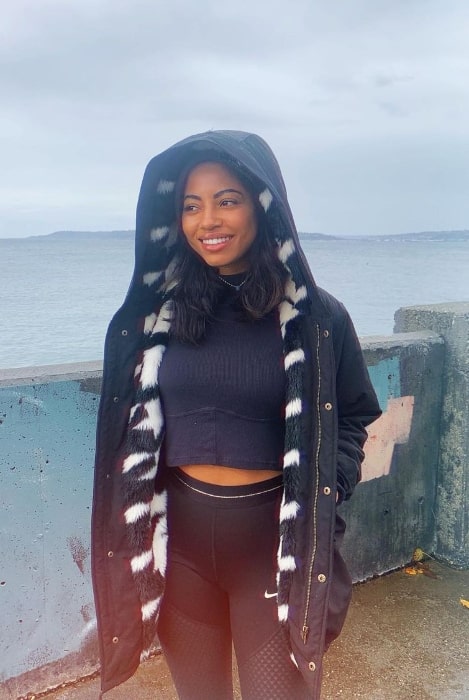 Camille Hyde in Alki, West Seattle in November 2020