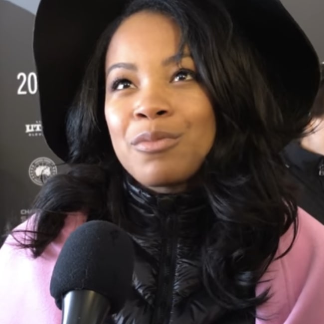 Chanté Adams pictured at 2017 Sundance Film Festival