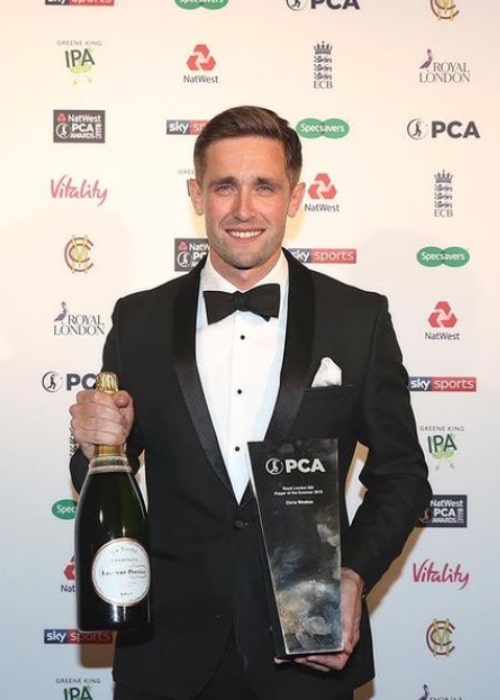 Chris Woakes as seen in an Instagram Post in November 2019