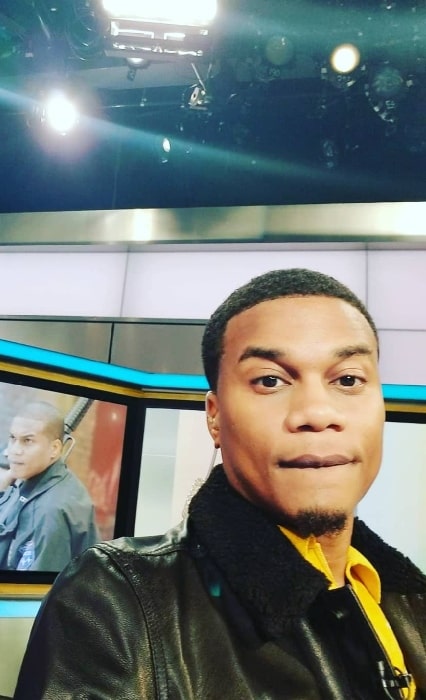 Cory Hardrict taking a selfie in June 2018