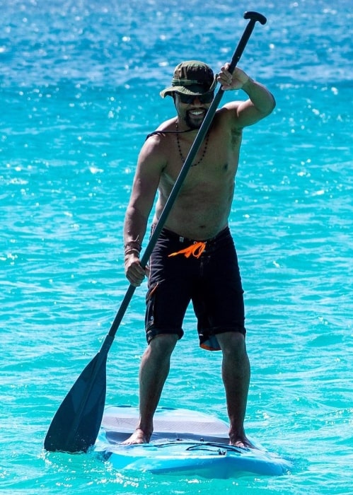 Cuba Gooding Jr. having fun in May 2019