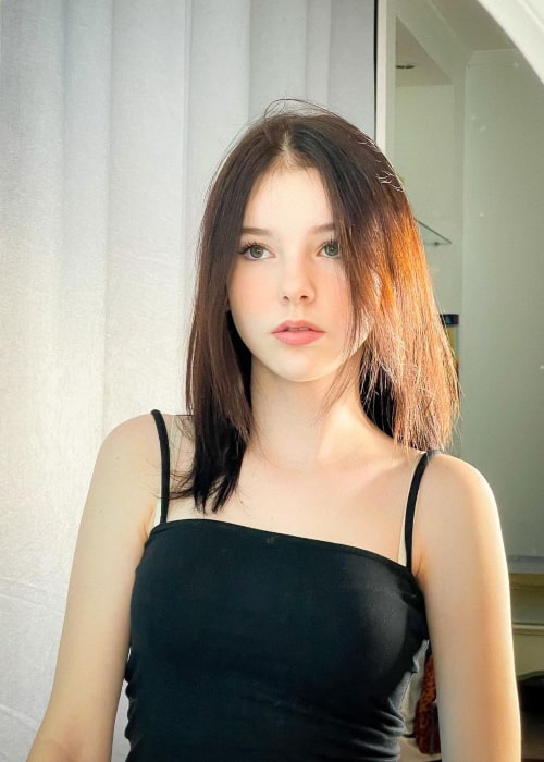 Daneliya Tuleshova as seen in an Instagram Post in March 2021