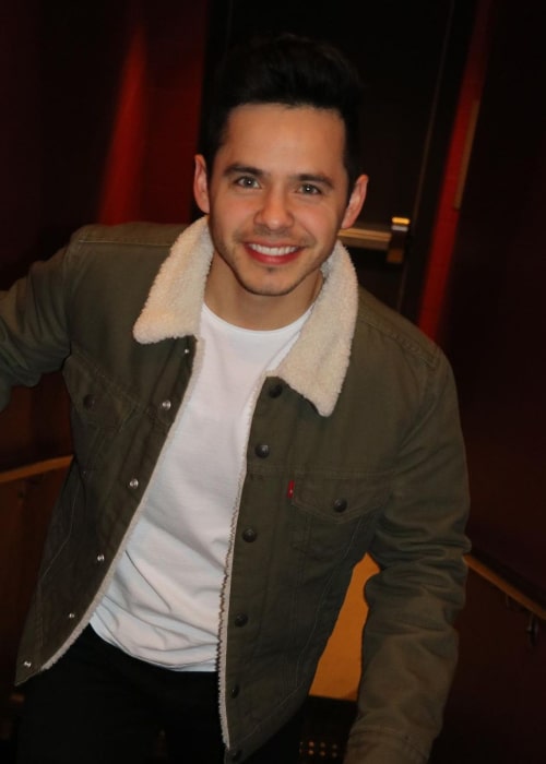 David Archuleta as seen in an Instagram Post in December 2019