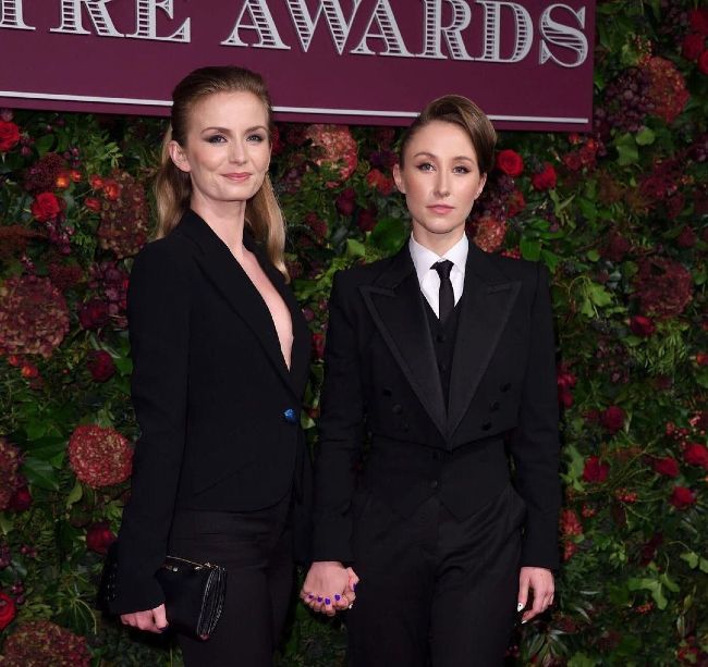 Erin and Sophie Melville seen together in 2019