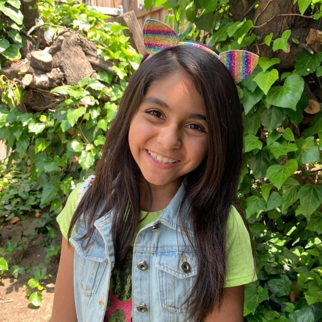 Evangeline Lomelino as seen in a picture that was taken in April 2019