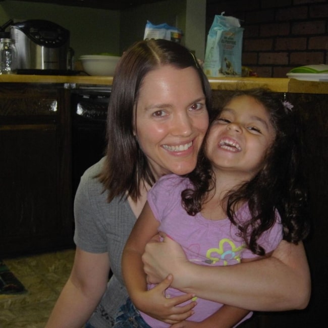 Evangeline Lomelino as seen in a picture with her mother MèLisa Lomelino during her younger years