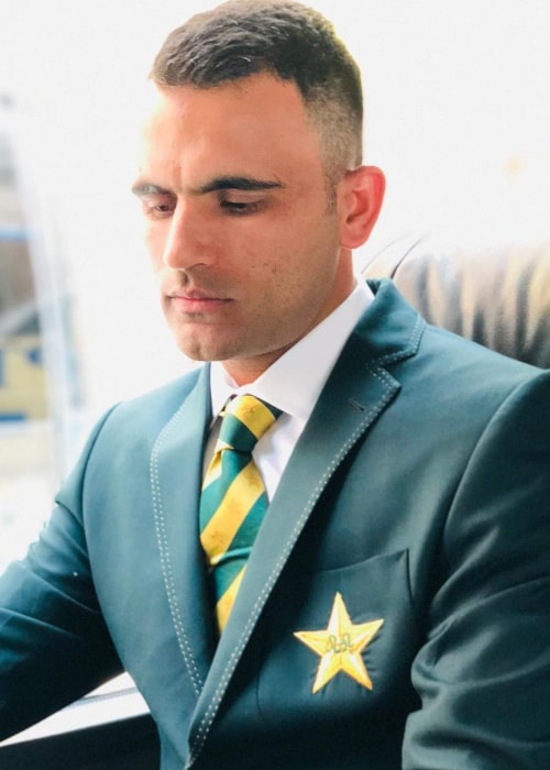 Fakhar Zaman as seen in an Instagram Post in March 2020