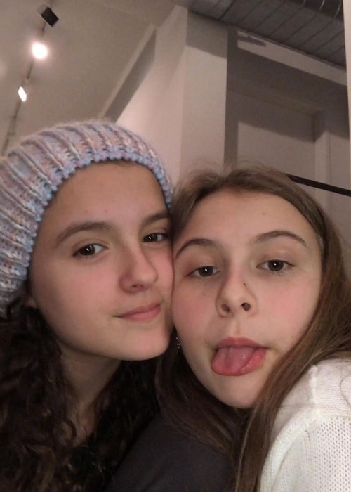 Fina Strazza (Left) and Brooklyn Shuck in November 2019