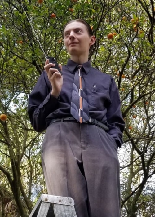 IAmReviewbrah as seen in a picture that was taken in December 2019