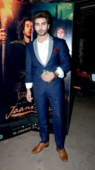 Imran Abbas pictured at 'Jaanisaar' screening in January 2016