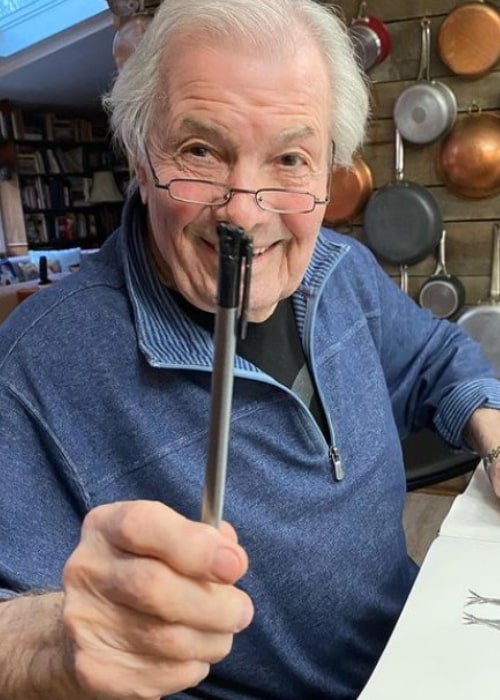 Jacques Pépin as seen in an Instagram Post in March 2021